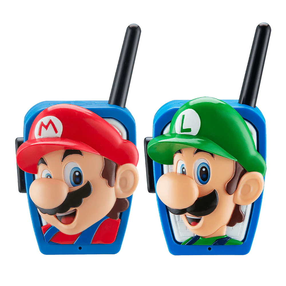 Super Mario Walkie Talkies: Adventure and Playtime Combined for Kids Who Love Nintendo - eKids