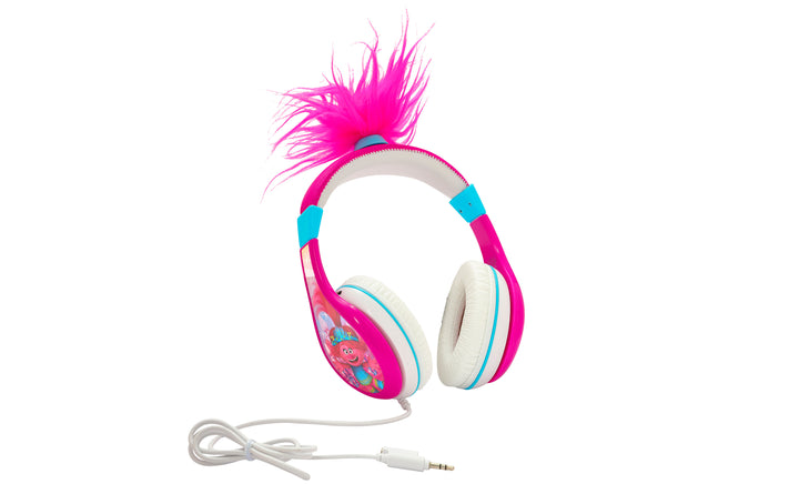 Trolls Band Together Wired Headphones for Kids