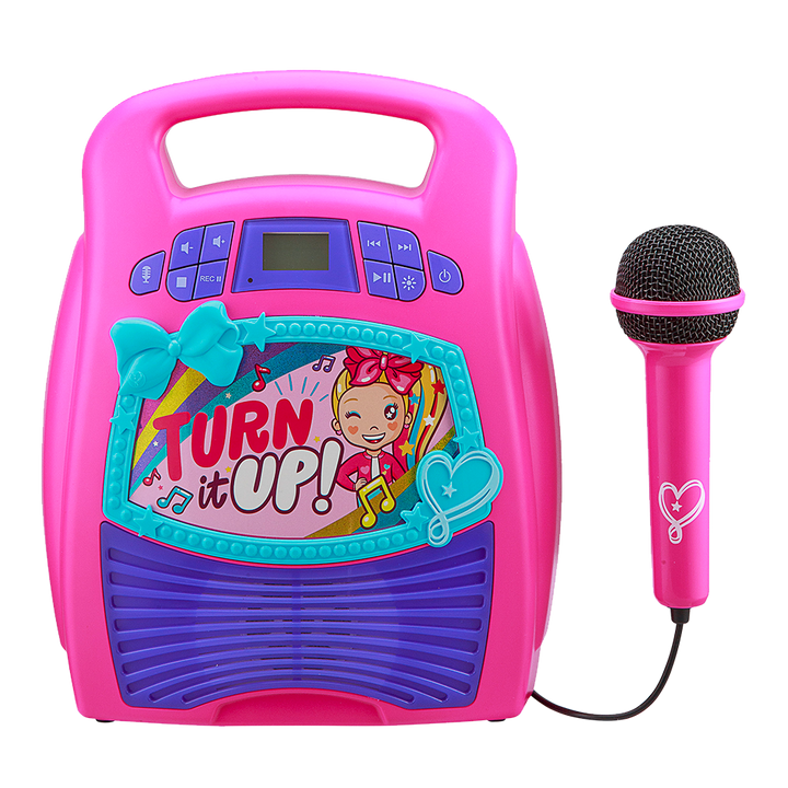 JoJo Siwa Bluetooth Karaoke Machine for Kids
