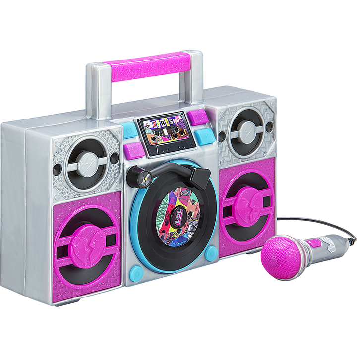 LOL Surprise Record and Sing Along Boombox Toy for Girls
