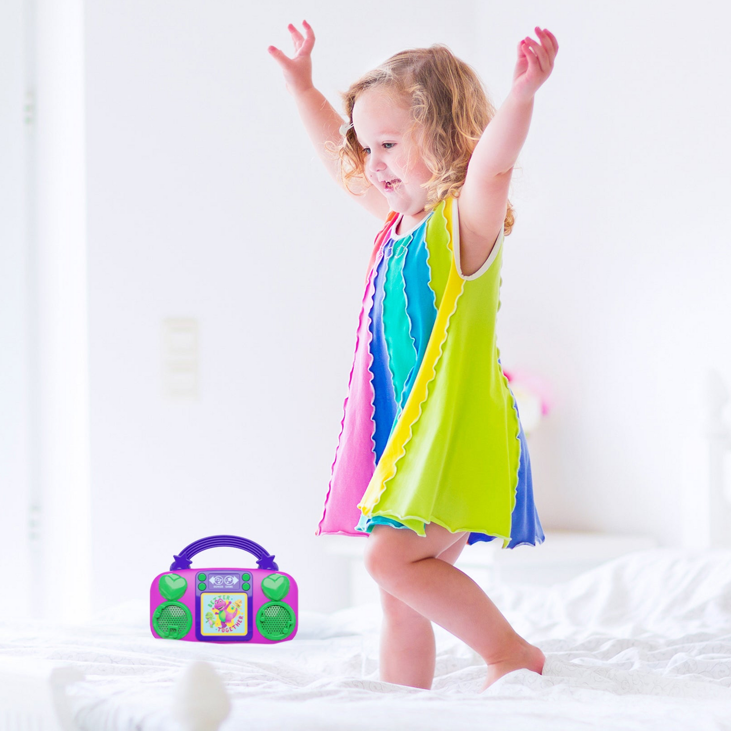 Barney Toy Music Player with Freeze Dance Game