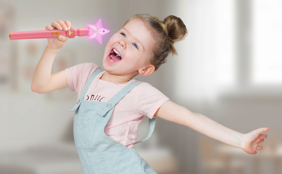 Disney Princess Sing-Along Microphone and Magic Wand Toy