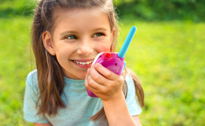 Pink Toy Walkie Talkies for Girls
