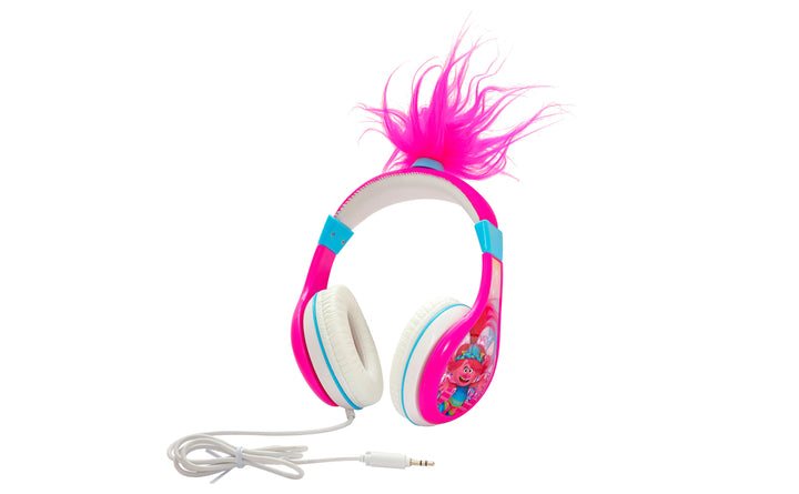 Trolls Band Together Wired Headphones for Kids