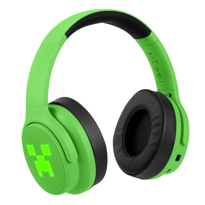 Minecraft Bluetooth Headphones with Boom Microphone