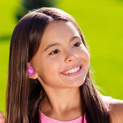 Barbie Bluetooth True Wireless Earbuds with Charging Case - eKids