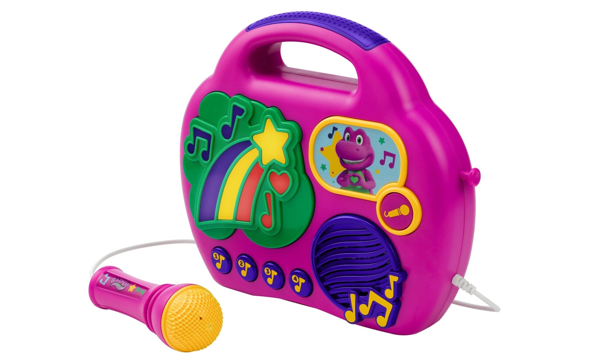 Barney Sing Along Boombox Toy for Toddlers – eKids