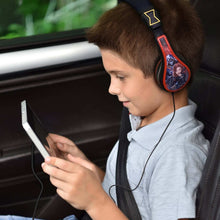Black Widow Wired Headphones for Kids - eKids