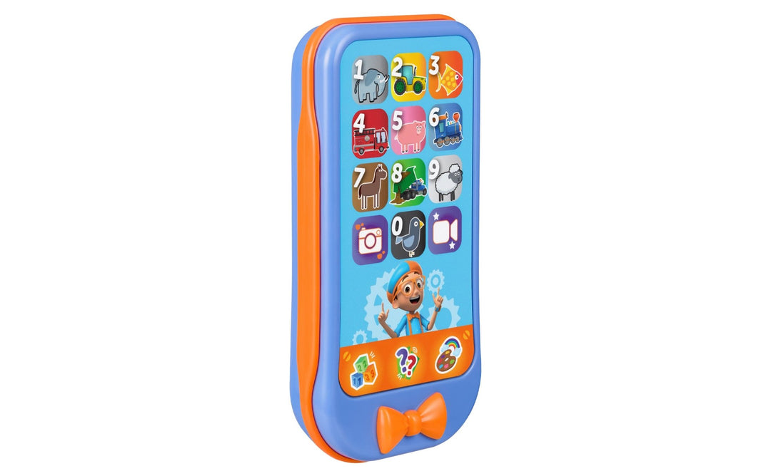 Blippi Toy Phone for Toddlers, Includes Educational Games - eKids
