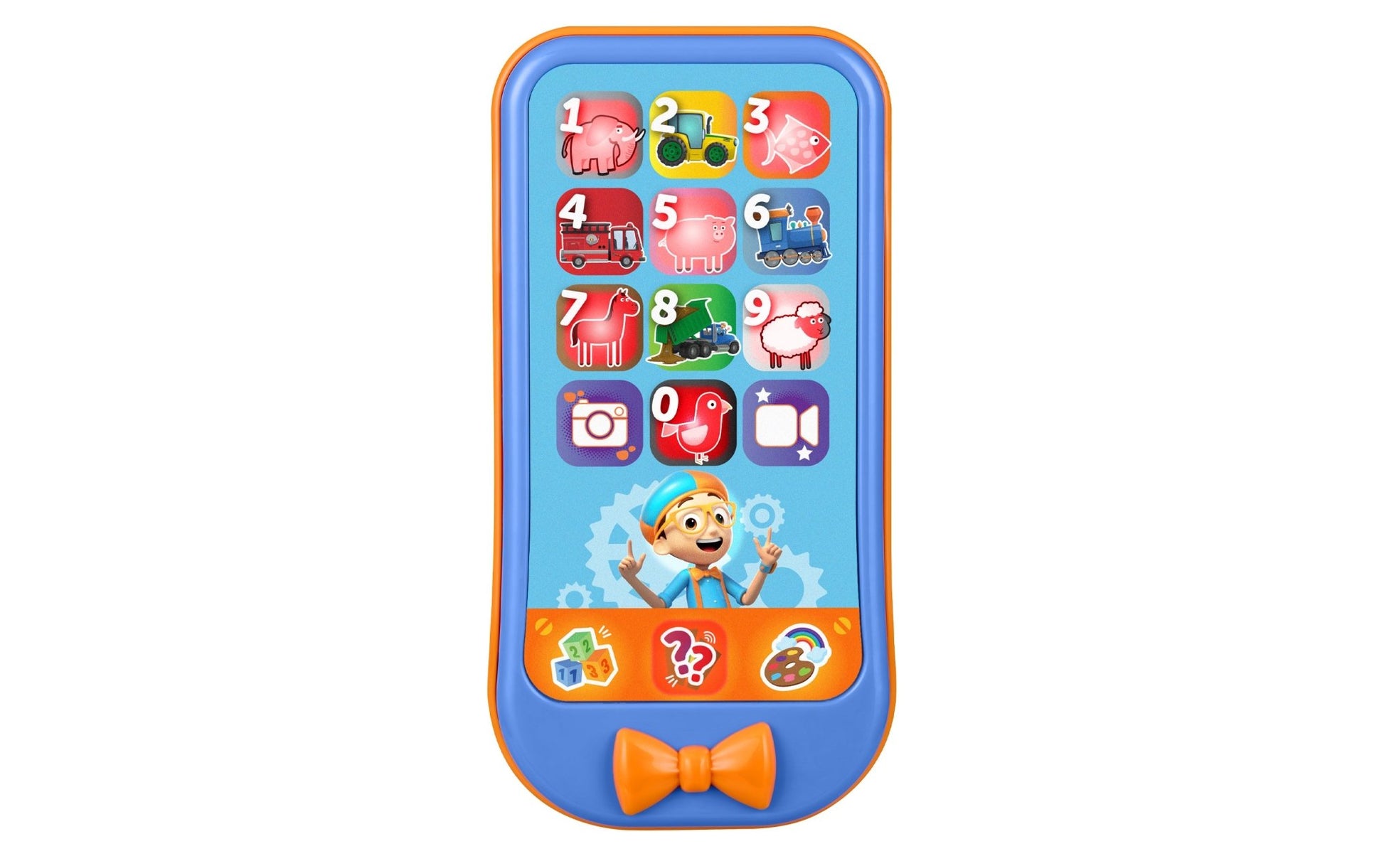 Blippi Toy Phone for Toddlers, Includes Educational Games - eKids