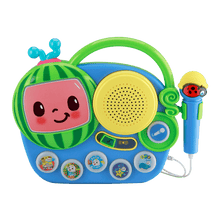 Cocomelon Karaoke Boombox Toy for Kids - eKids