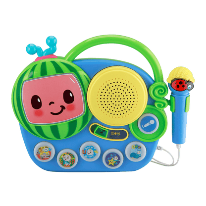 Cocomelon Karaoke Boombox Toy for Kids - eKids