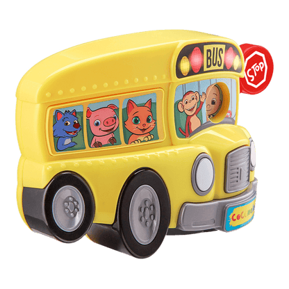 Cocomelon Musical Toy School Bus for Toddlers - eKids