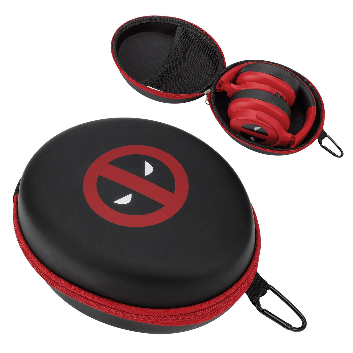Deadpool Bluetooth Gaming Headphones with Boom Microphone - eKids