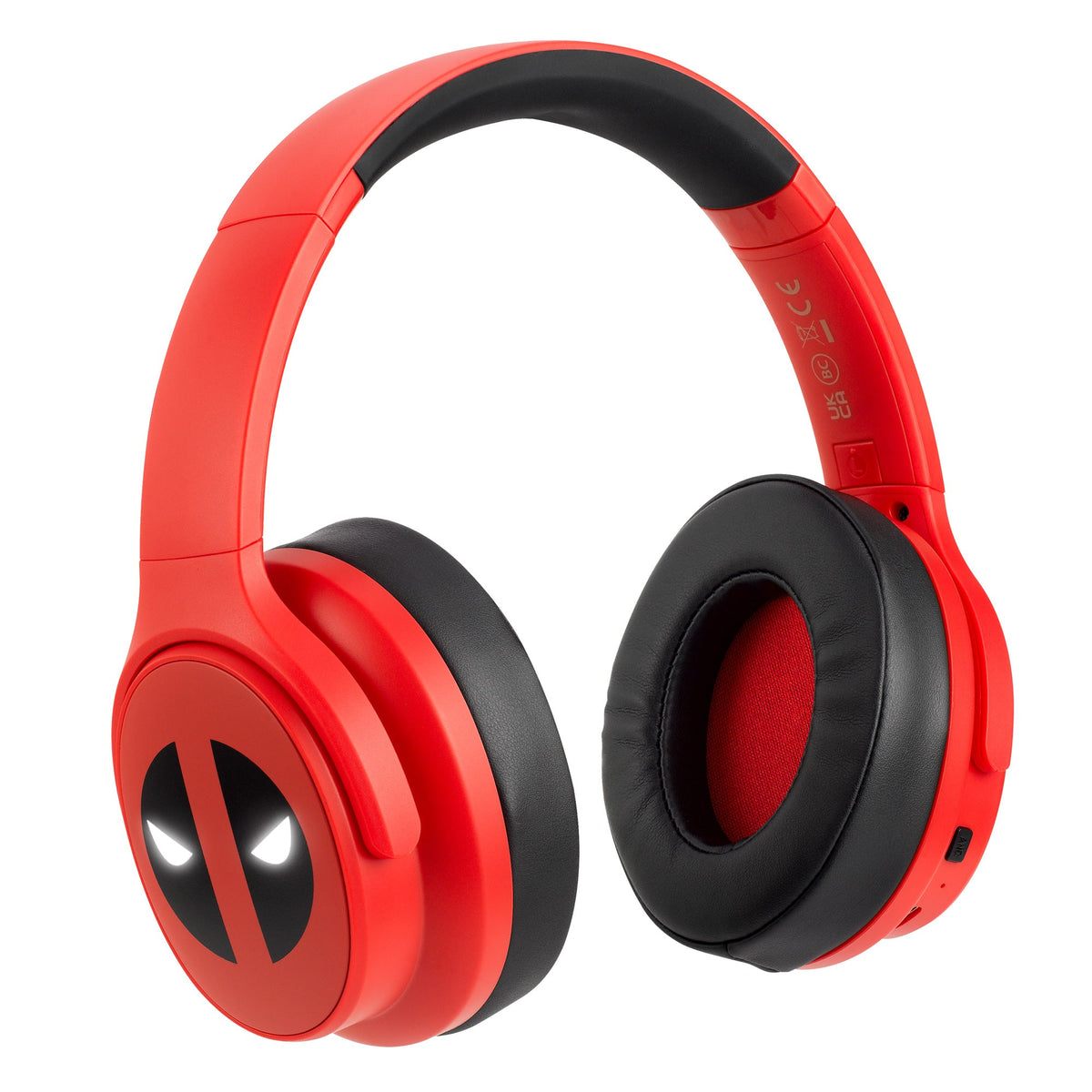 Deadpool Bluetooth Gaming Headphones with Boom Microphone - eKids