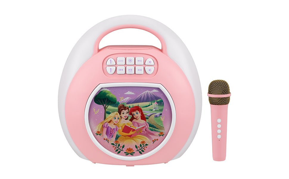 Disney Princess karaoke machine with wireless microphone