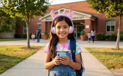 Disney Stitch Angel Bluetooth Headphones for Kids - eKids