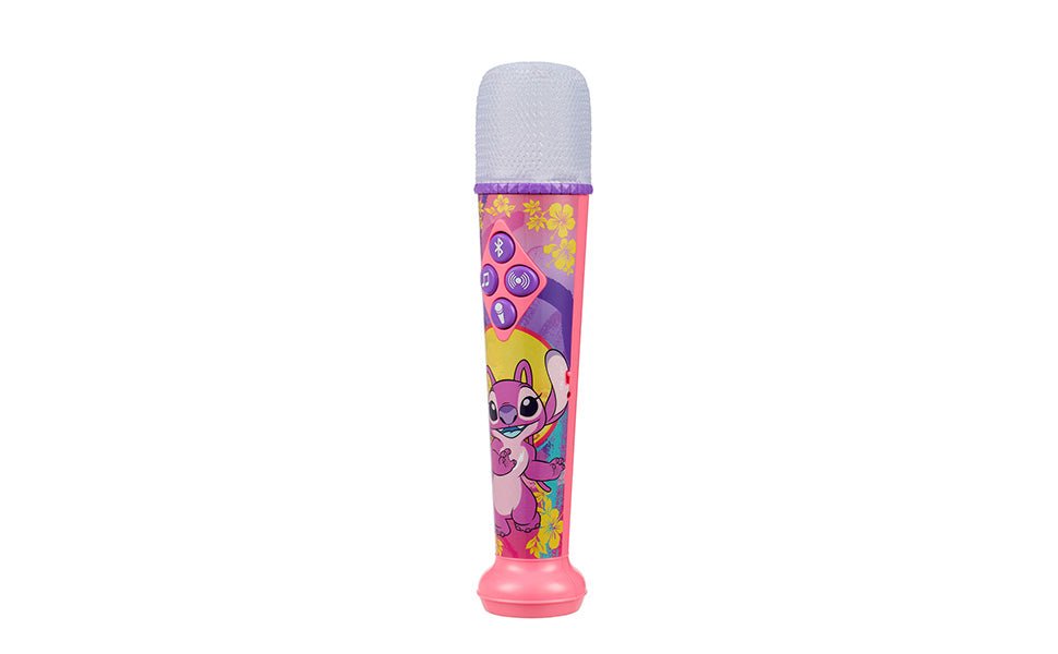 Disney Stitch Angel Bluetooth Microphone for Kids - eKids
