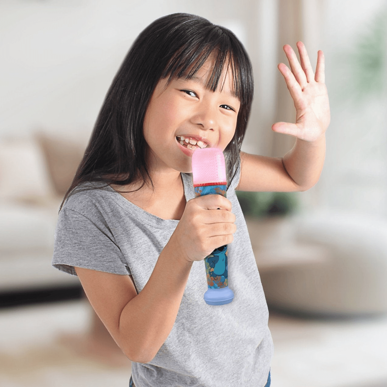 Disney Stitch Bluetooth Microphone for Kids - eKids