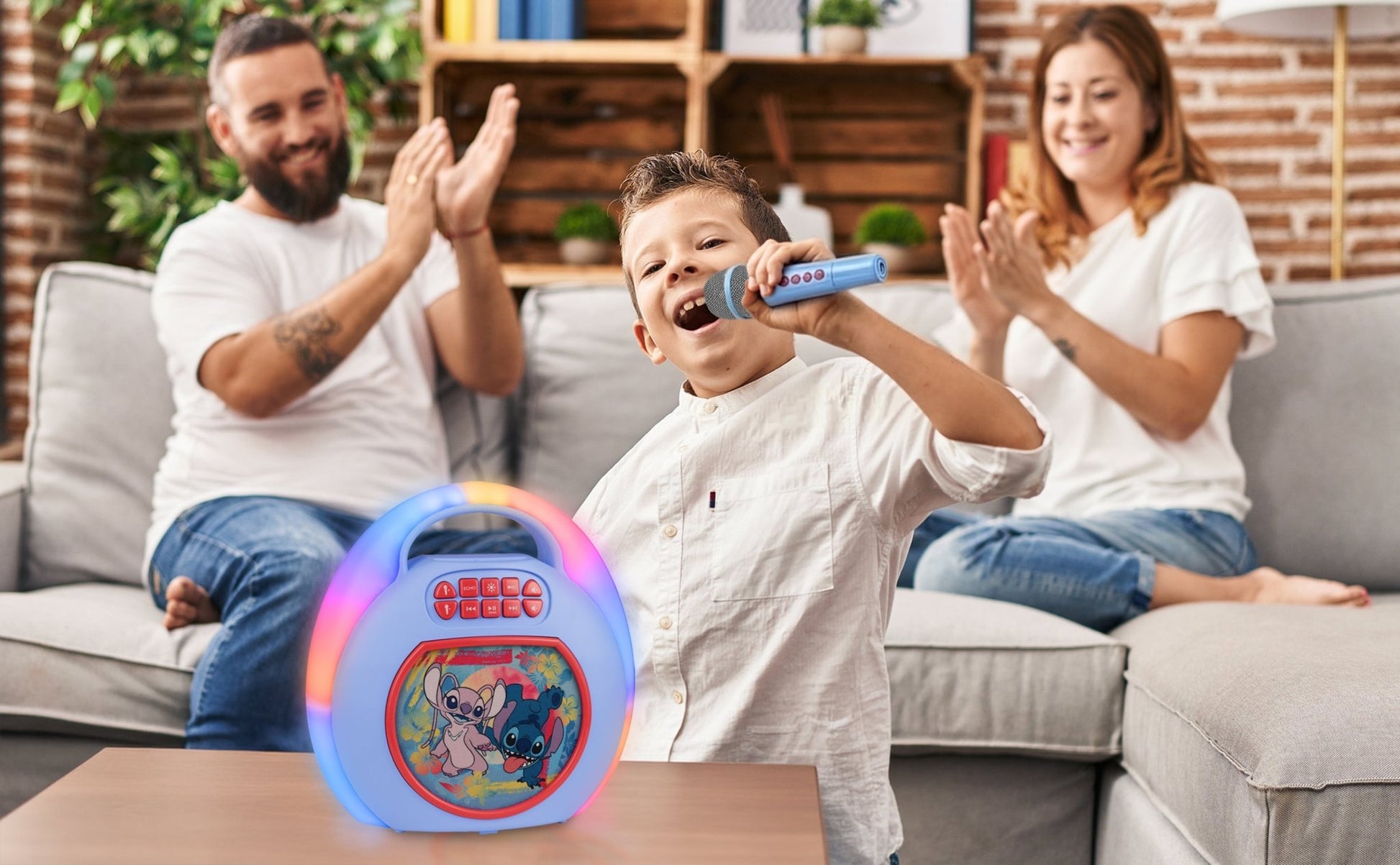 Disney Stitch Karaoke Machine for Kids - eKids