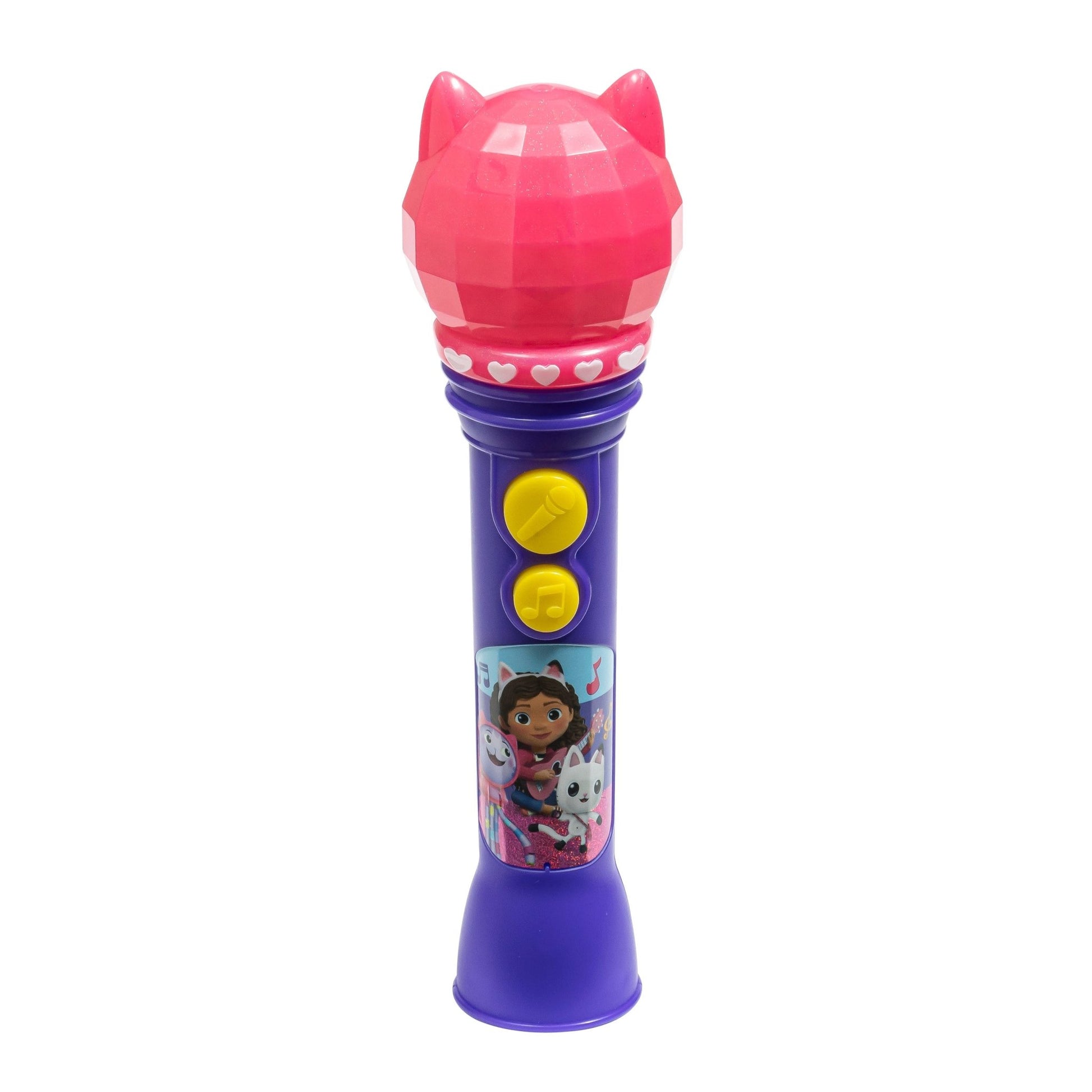 Gabbys Dollhouse Karaoke Microphone Toy for Kids - eKids