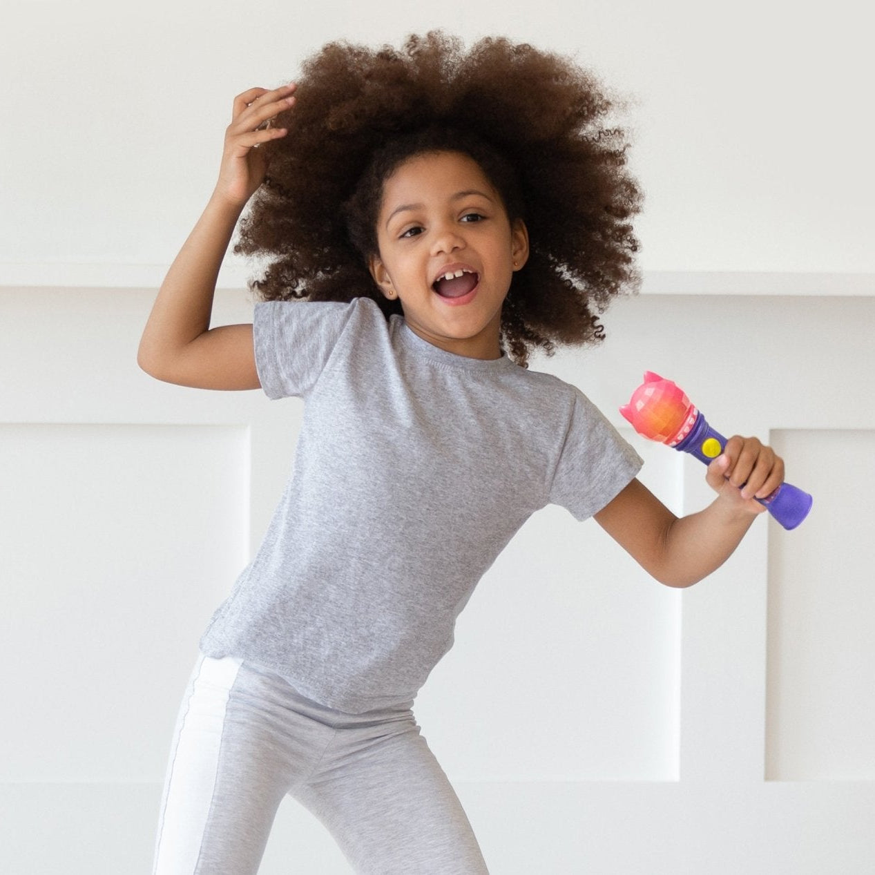 Gabbys Dollhouse Karaoke Microphone Toy for Kids - eKids