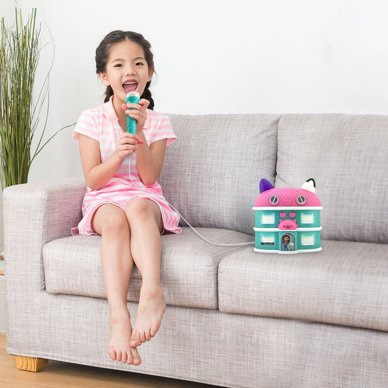 Gabbys Dollhouse Sing Along Boombox Toy for Kids - eKids