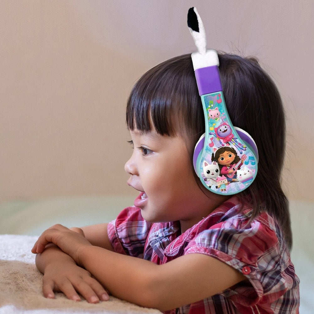 Gabbys Dollhouse Wireless Headphones for Girls - eKids