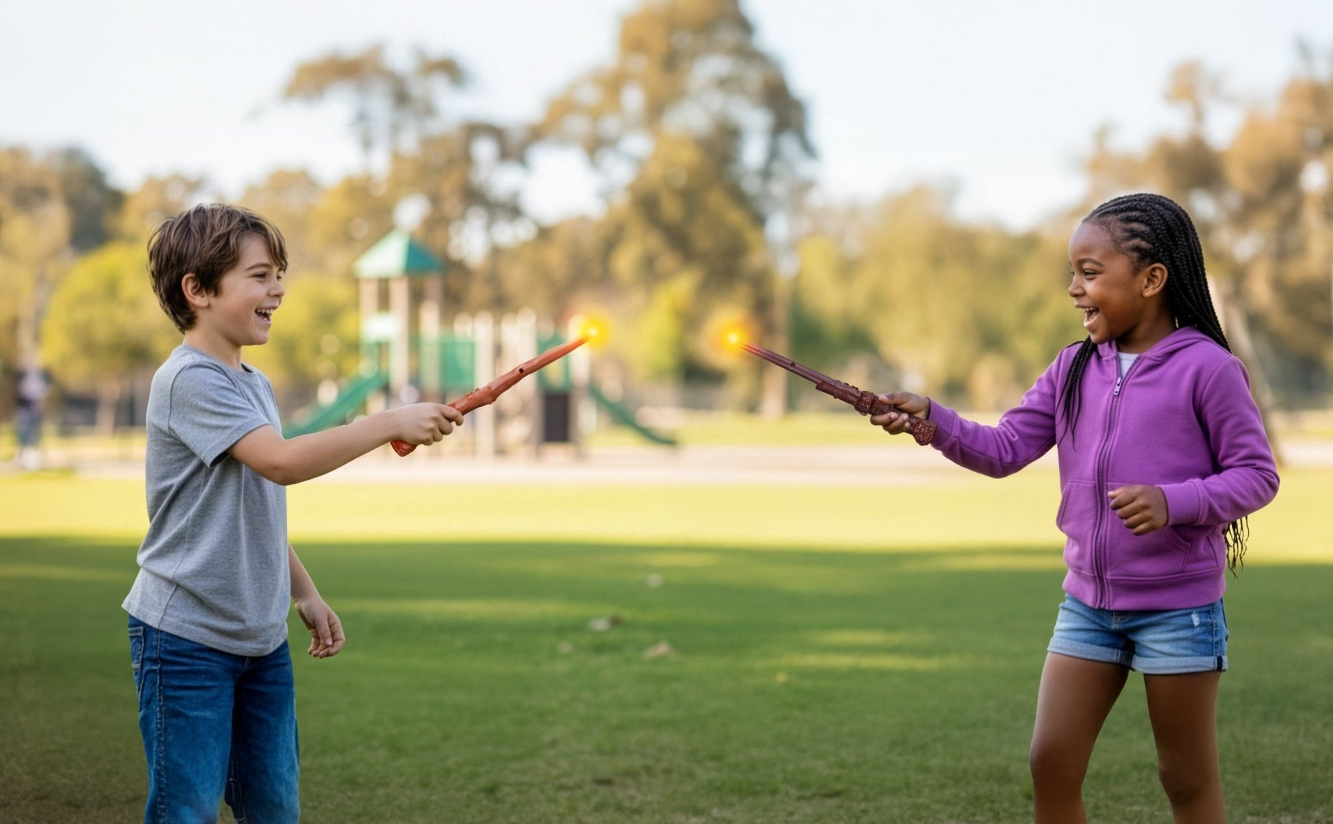 Harry Potter Dueling Wands with Lights and Sound Effects - eKids