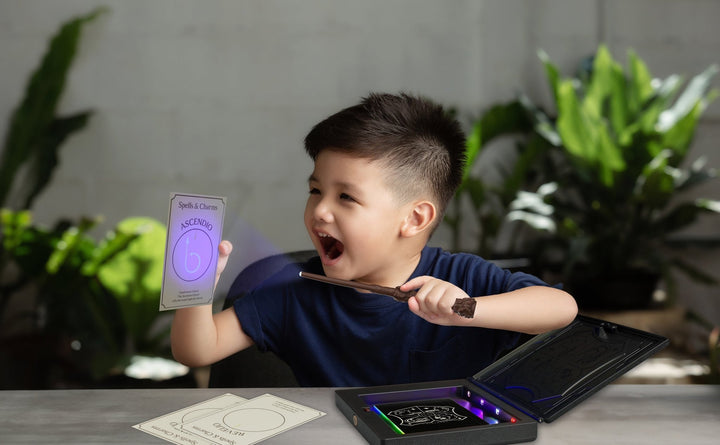 Harry Potter Wizard Journal for Kids with Invisible Ink Pen, Spell Cards, and Wand - eKids