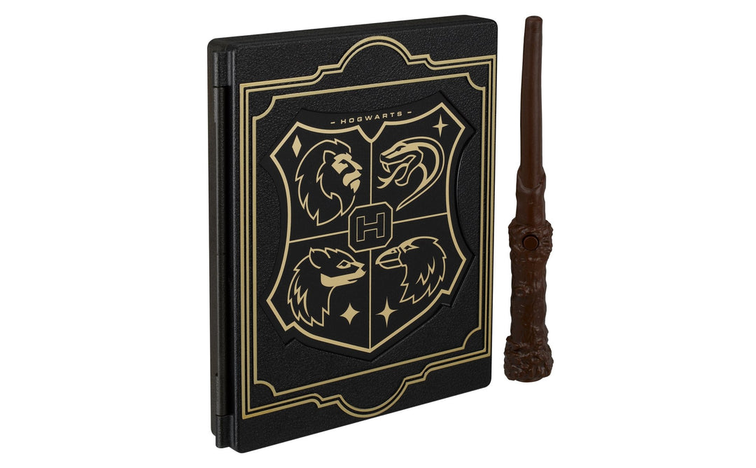 Harry Potter Wizard Journal for Kids with Invisible Ink Pen, Spell Cards, and Wand - eKids