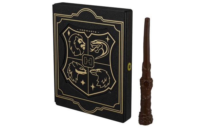 Harry Potter Wizard Journal for Kids with Invisible Ink Pen, Spell Cards, and Wand - eKids