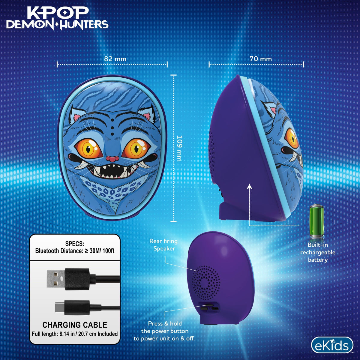 Kpop Demon Hunters Bluetooth Speaker - eKids