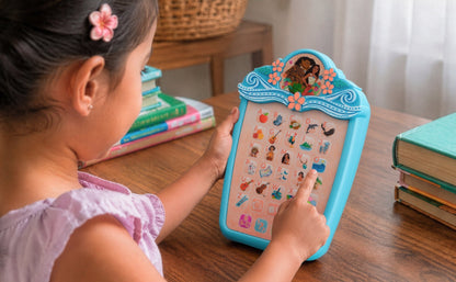 Moana Toy Tablet for Toddlers with Educational Games - eKids