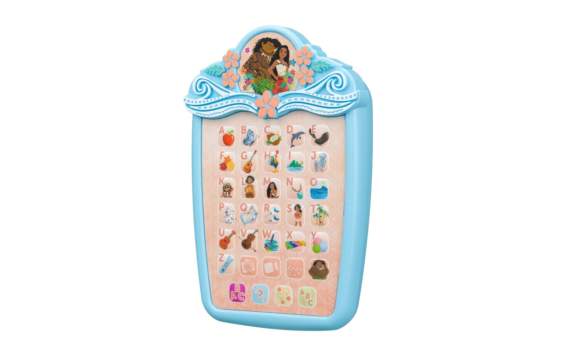 Moana Toy Tablet for Toddlers with Educational Games - eKids
