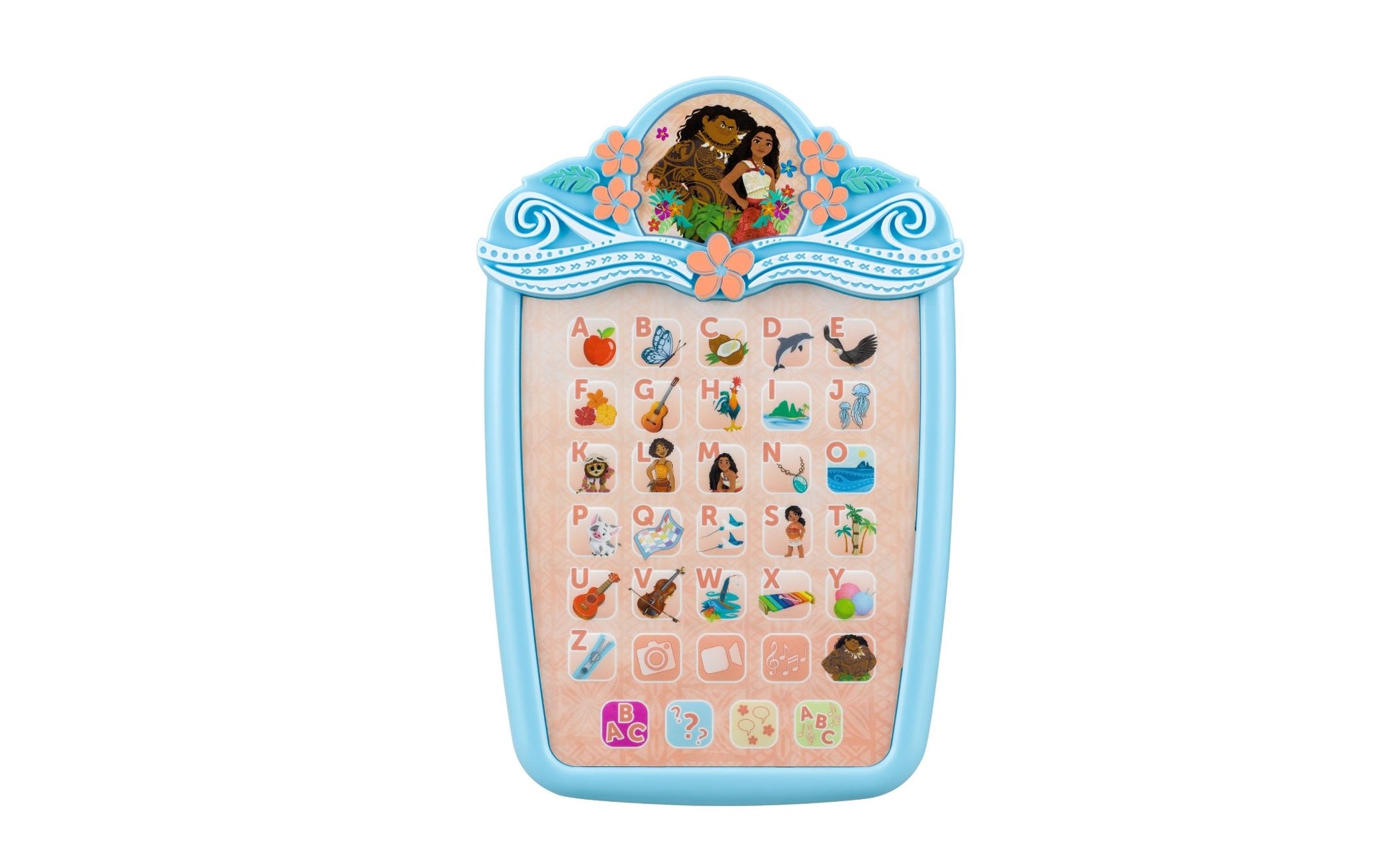 Moana Toy Tablet for Toddlers with Educational Games - eKids