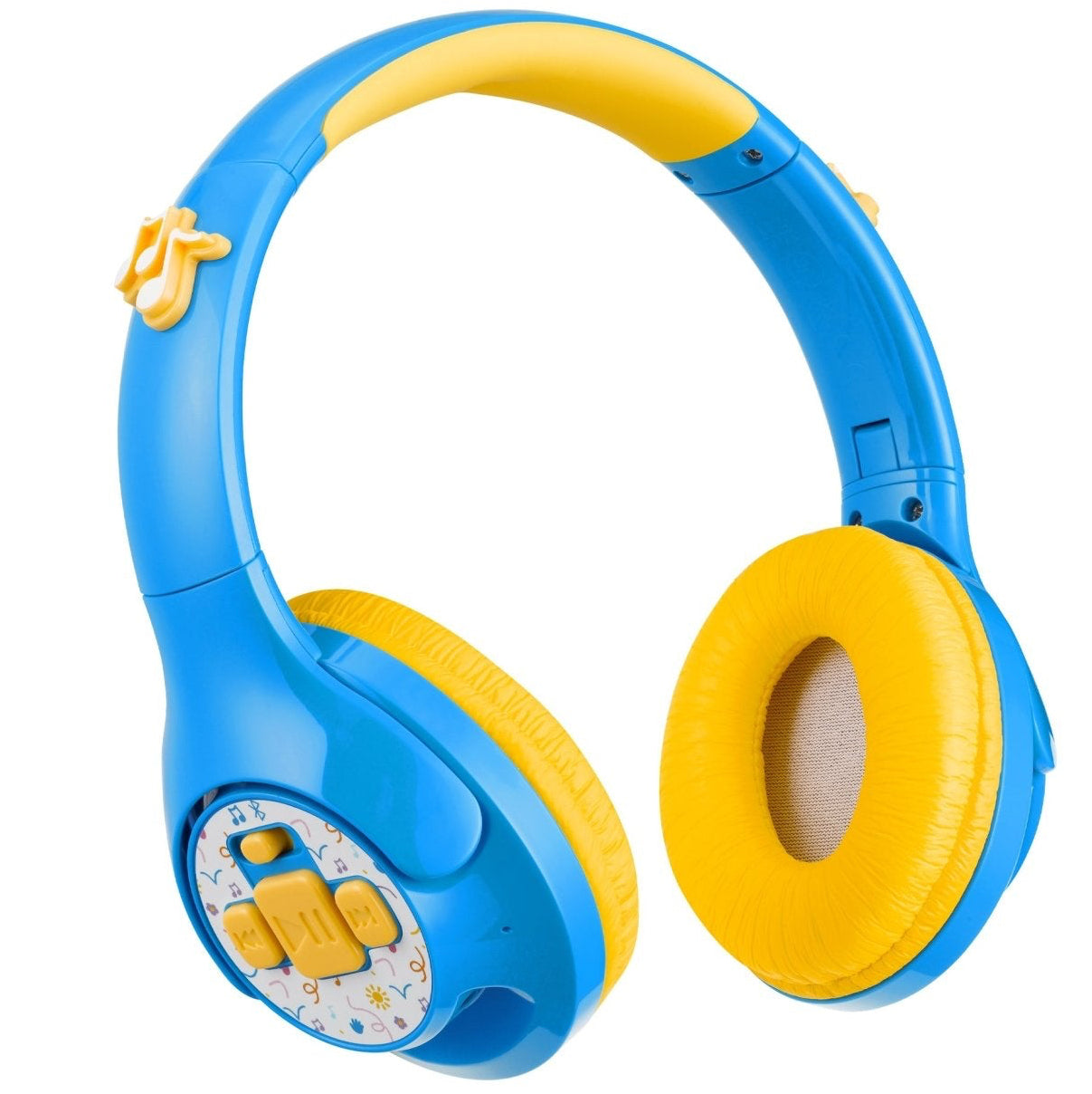 Ms Rachel Bluetooth & Corded Headphones with Built - in Music - eKids