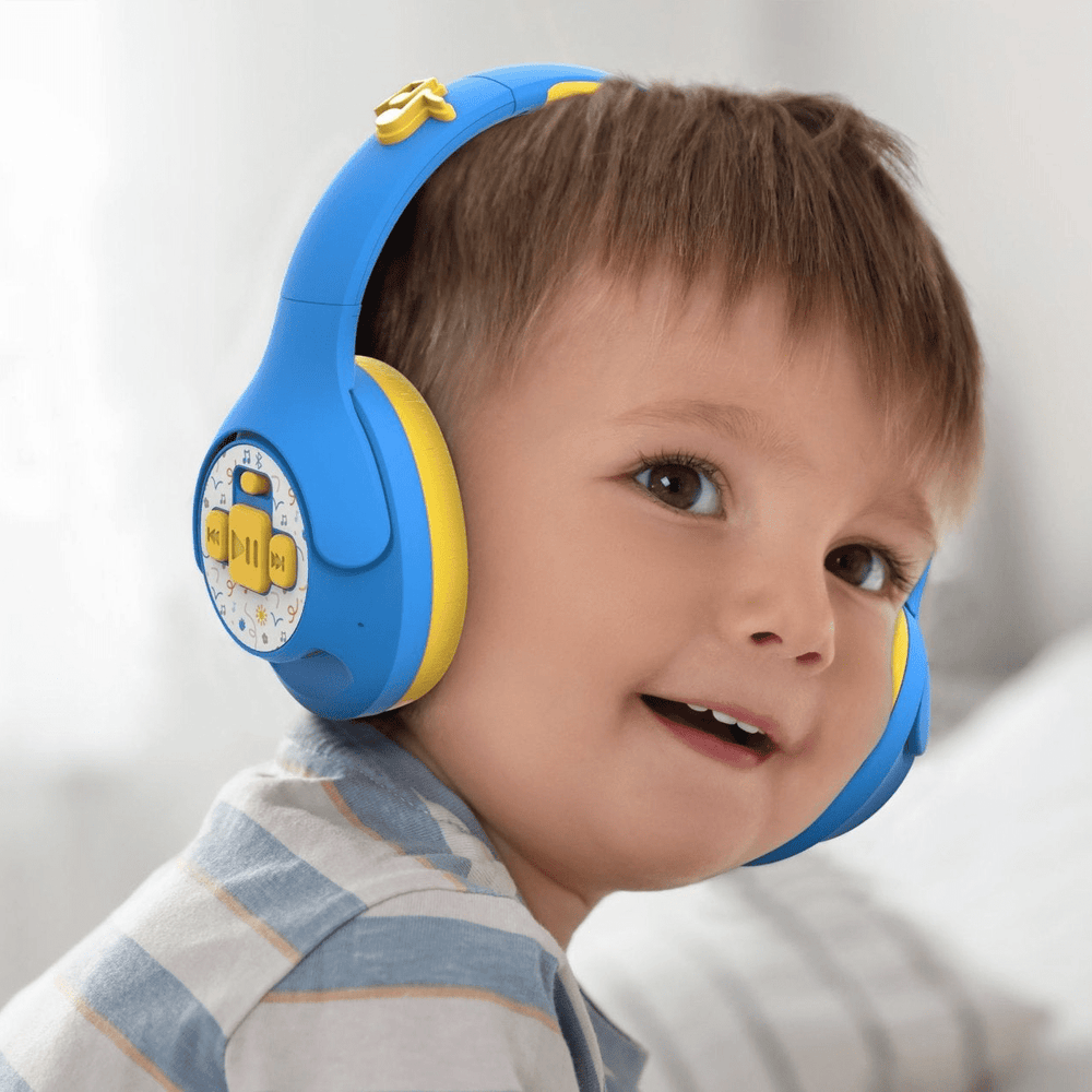 Ms Rachel Bluetooth & Corded Headphones with Built - in Music - eKids