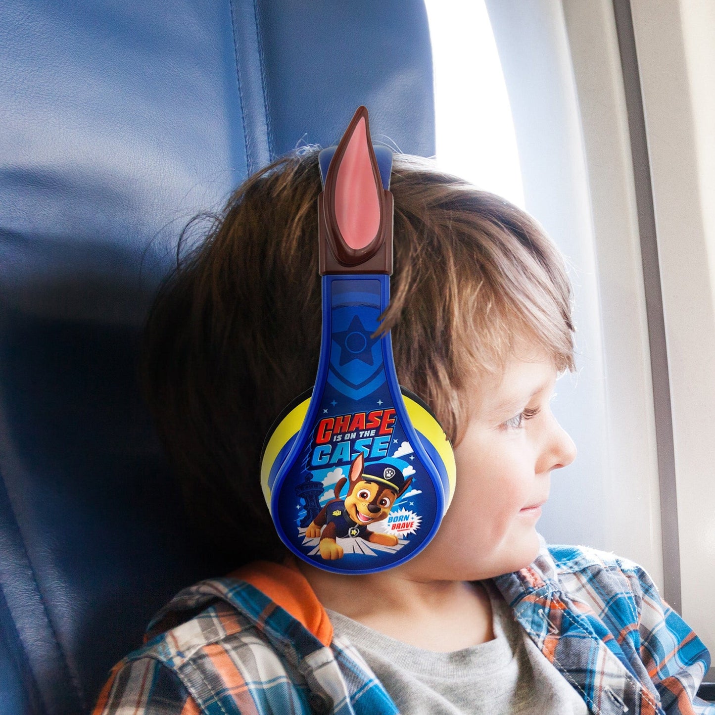 Paw Patrol Chase Wired Headphones for Kids - eKids