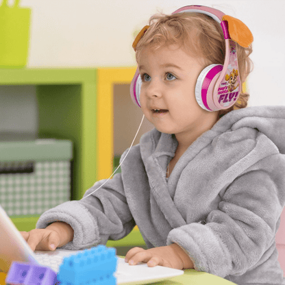 Paw Patrol Skye Bluetooth Headphones for Kids, Ideal for Any Paw Patrol Halloween Costume - eKids