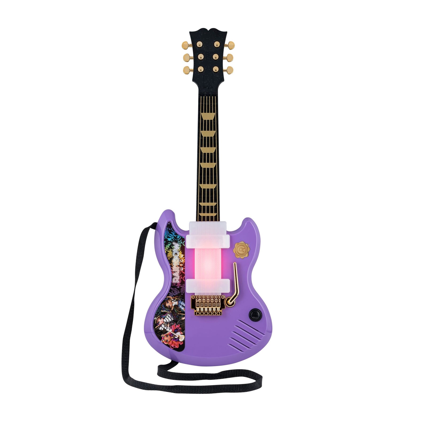 Rainbow High Toy Guitar with Built-in Music – eKids