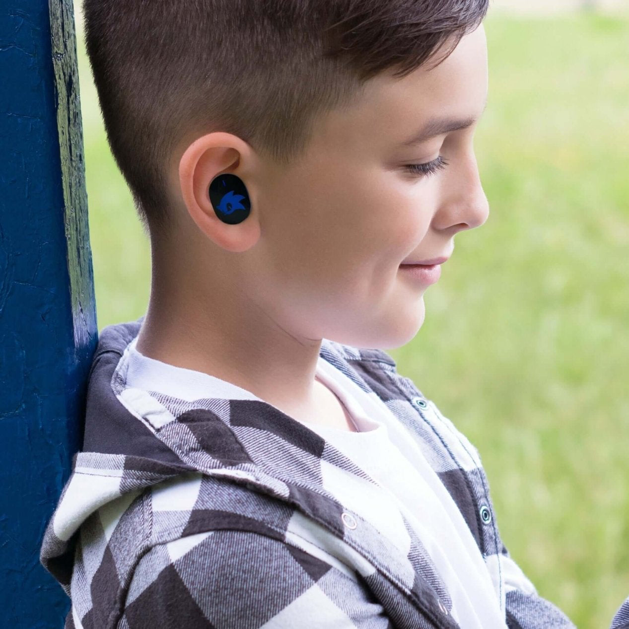 Sonic The Hedgehog Bluetooth True Wireless Earbuds with Charging Case - eKids