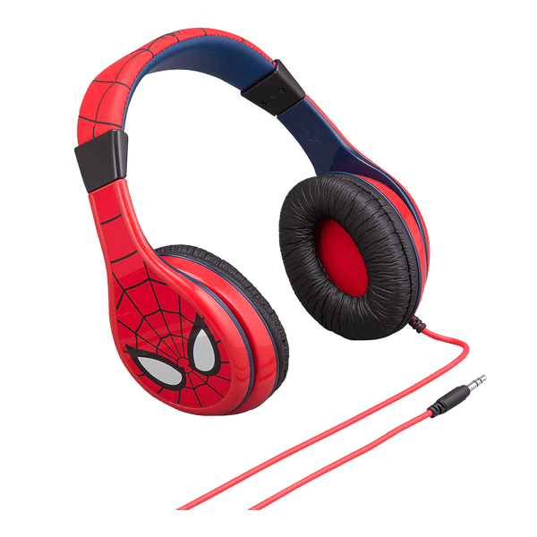 Spiderman Kids Wired Headphones – eKids Spiderman Kids Wired Headphones – eKids