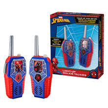 Spiderman Toy Walkie Talkies with Light Up Graphics - eKids