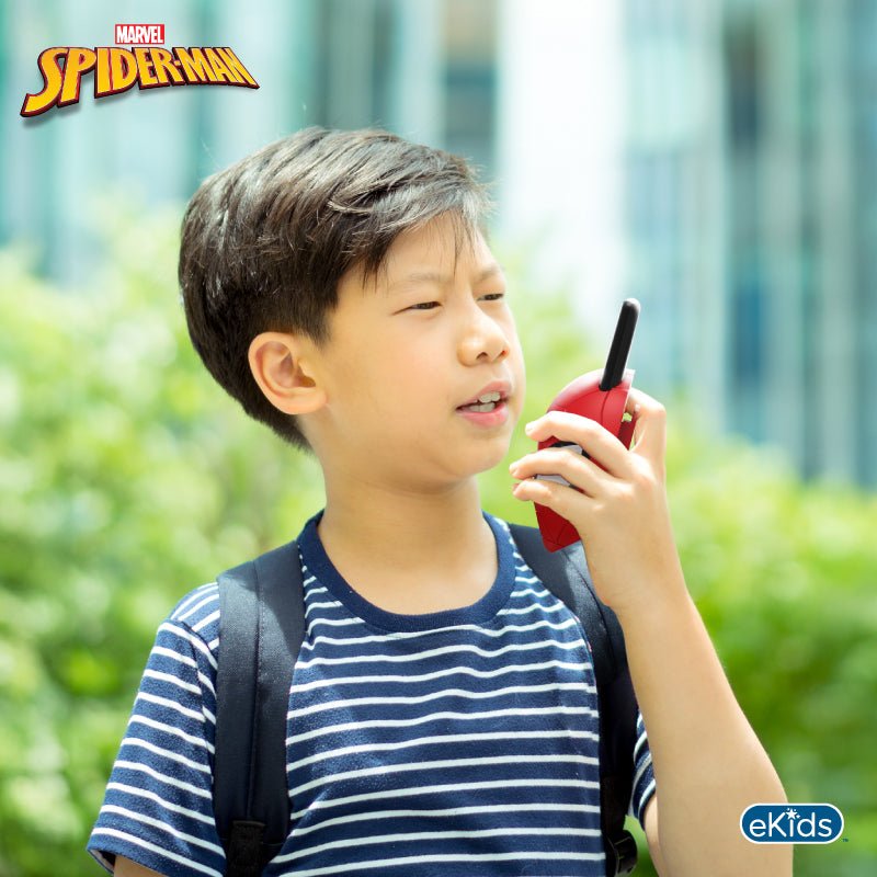 Spiderman Walkie Talkie Toys for Kids - eKids