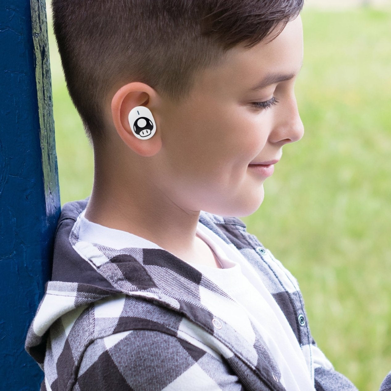 Super Mario Bluetooth True Wireless Earbuds with Charging Case - eKids