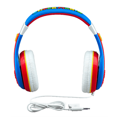Super Mario Wired Headphones for Kids - eKids