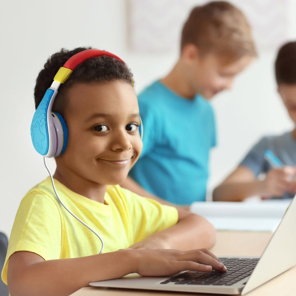 Wired Headphones for Kids - Multicolored - eKids