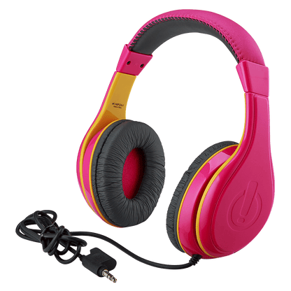 Wired Headphones for Kids Pink - eKids