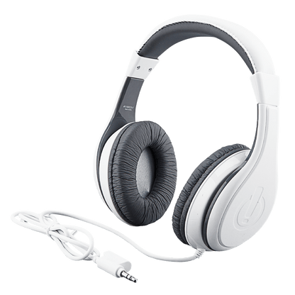 Wired Headphones for Kids White - eKids